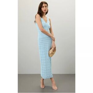 Ronny Kobo Crochet Knit Dress-L